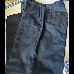 Womens blue work pants size 30